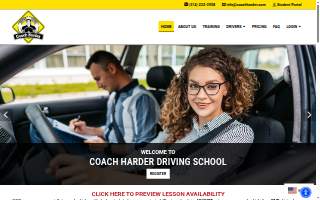 Coach Harder Driving School of St. Louis website