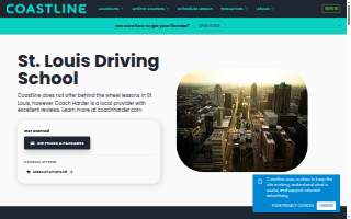 Coastline Academy Driving School - St. Louis website