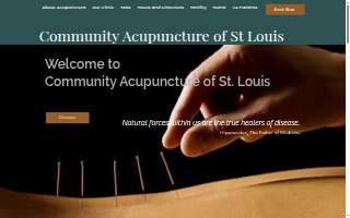 Community Acupuncture of St. Louis website