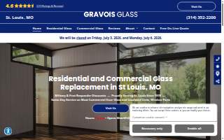 Gravois Glass website