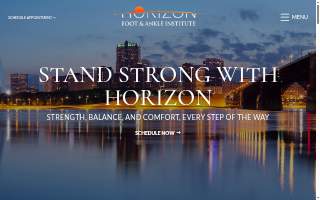 Horizon Foot & Ankle Institute of St. Louis website