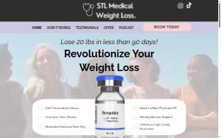 STL Medical Weight Loss of St. Louis website