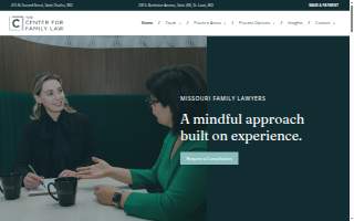 The Center for Family Law of Spanish Lake website