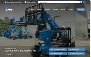 Expert Rentals website