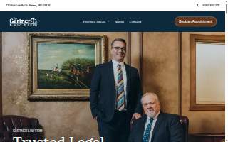 Gartner Law Firm website