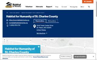 Habitat St. Charles ReStore website