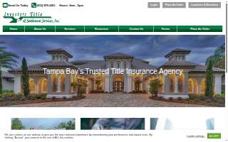 Investors Title Company website