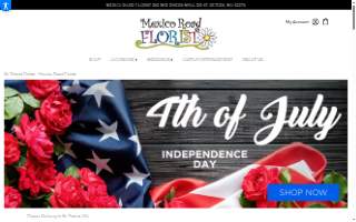 Mexico Road Florist website