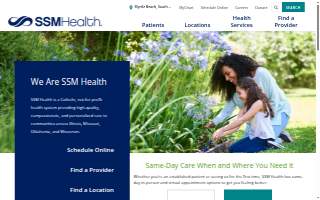 SSM Health Physical Therapy - St. Peters - Mexico Rd. website