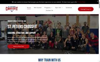 St. Peters CrossFit - Gym, Personal Training, Weightlifting, & Nutrition website