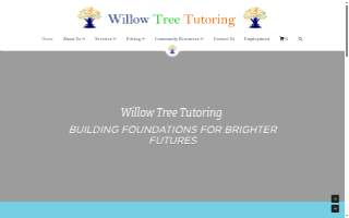 Willow Tree Tutoring of St. Peters website