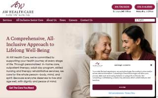 AW Health Care website