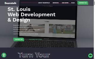 Beanstalk Web Solutions of University City website