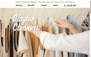 Clayton Cleaners of University City website