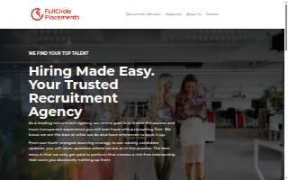 FullCircle Placements website