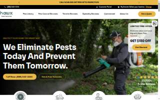 Hawx Pest Control of University City website