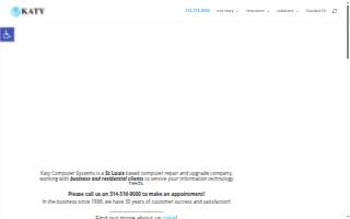 Katy Computer Systems of University City website