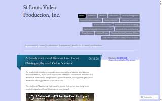 St. Louis Video Production of University City website