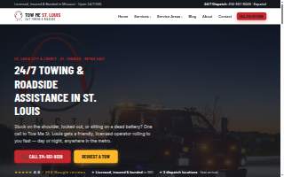 Tow Me St. Louis website