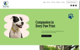 Tri-City Animal & Bird Clinic of University City website