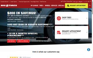 Big O Tires of Northglenn website