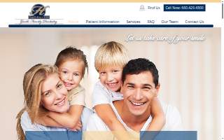 Heath Family Dentistry website