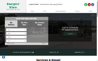 Jaeger Tire website