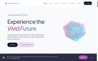 Novo ProSo, Inc. website