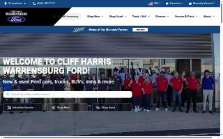 Warrensburg Ford website