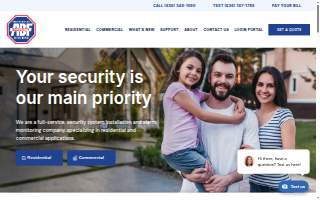 ABF Security of Washington website