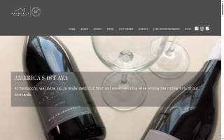 Balducci Vineyards website