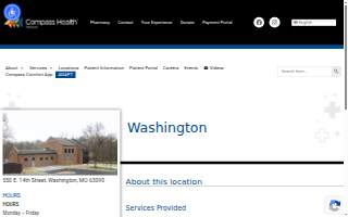 Compass Health Network of Washington website