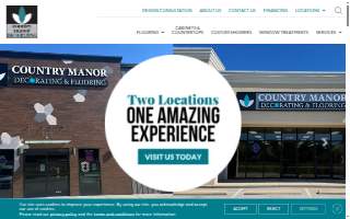 Country Manor Decorating website