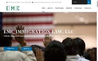 EMC Immigration Law website