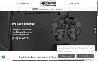 Washington Eye Center website