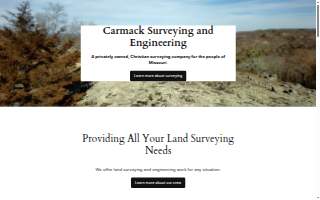 Carmack Surveying & Engineering website