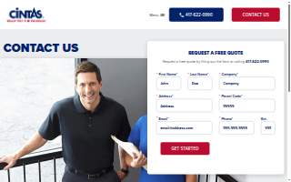 Cintas Facility Services of Webb City website