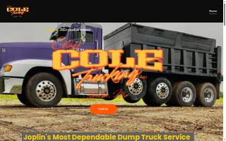 Clay Cole Trucking, LLC website