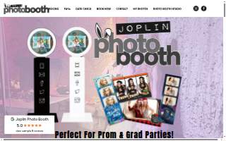 Joplin Photo Booth Co website