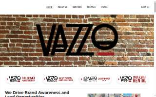 VAZZO Creative Marketing Firm & Promotional Products of Webb City website