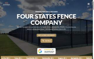 Zimmer Fencing & Decking website