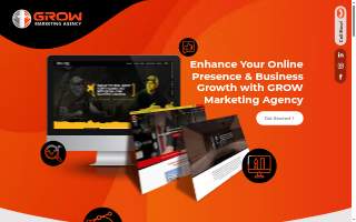 GROW Marketing Agency of Webster Groves website