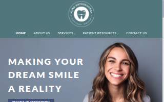 Kling Orthodontics of Webster Groves website