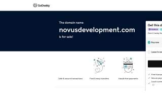 Novus Development Co website