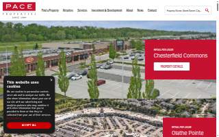 Pace Properties of Webster Groves website