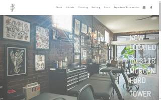 Promised Land Tattoo and Piercing website