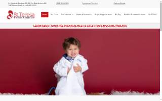 St. Teresa Pediatrics of Webster Groves website