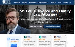 The Betz Law Firm website