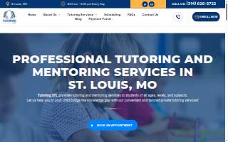 Tutoring StL website