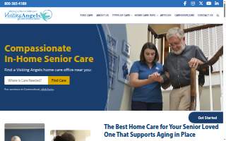 Visiting Angels Senior Home Care of Takoma Park website
